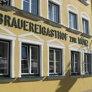 Brauereigasthof Zur Muenz Seit 1586 Guenzburg